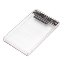 2.5 inch Type-C to SATA Hard Drive Disk SSD HDD Transparent Mobile Enclosure-Box