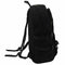 male Retro Leisure tourism canvas backpack black M1P2