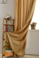 100x200cm Tulle Door Window Curtain Drape Panel Sheer Valance Divider Coffee