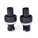 2X inflatable kayak boat air foot pump HR hose adapter H-R valve adapter MO