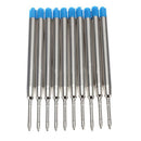 10 Ballpoint Pen Ink Refill Smooth Blue Medium Nib Smooth 0.7mm for Parker G0I1