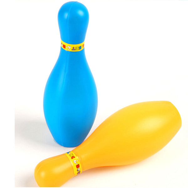 11cm Height Kids Plastic Bowling Set Outdoor Mini Educational Toys %o