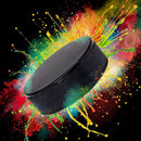 Official Ice Hockey Puck Black Standard Rubber Training L0Z1