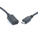 Type-c Female to Micro USB Male Converter Cable Adapter OTG Connector OZ