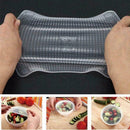 3X Reusable stretch Lid Silicone Wraps Seal Vacuum Food Cover Keeping Fresh W5S1