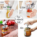 Adjustable Can Opener Manual Stainless Steel Can Bottle Opener Easy Can Ope L4S7
