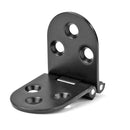Zinc Alloy Folding Table Furniture Hardware Accessories Door Hinge (Black) A