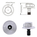White RV Round Fresh Water Gravity Fill Hatch | Water Tank Spout | NEW Part