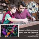 1000pcs DIY Flowers Bird Puzzle Educational Learning Assembling Jigsaw Toys