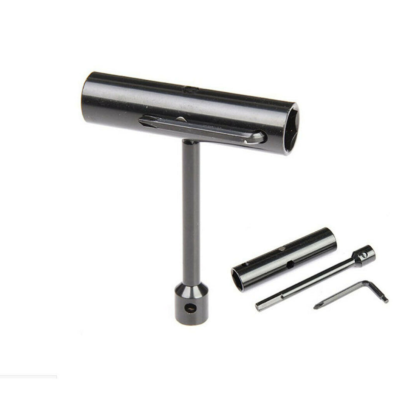 All-in-One Skate Tools, Multi-Function Portable Skateboard T Tool Accessory with