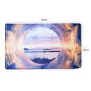 Flannel Pipe Sky Non Slip Water Absorbent Carpet Bedroom Door Floor Mat Rug