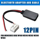 12-Pin Module Board Wireless Bluetooth Stereo Music Adapter Receiver Aux Au