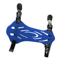 Shooting Archery Rubber Arm Guard Safety Protection with 2 Straps - Blue
