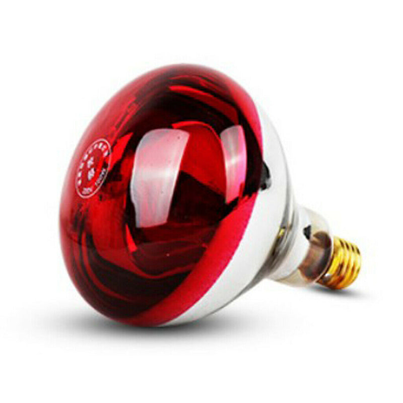 4Pcs 250W 220V E27 Basking Heat Lamp Bulb for Reptiles Goose Poultry Pig