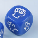 Drinking Game Dice Rock Paper Scissors Finger-Guessing Gambling 6-Side 20MmToy3c