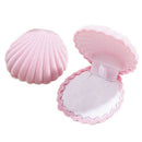 1Pcs A sea shell Shape Luxury Velvet Ring Box earring ring earring jewelry