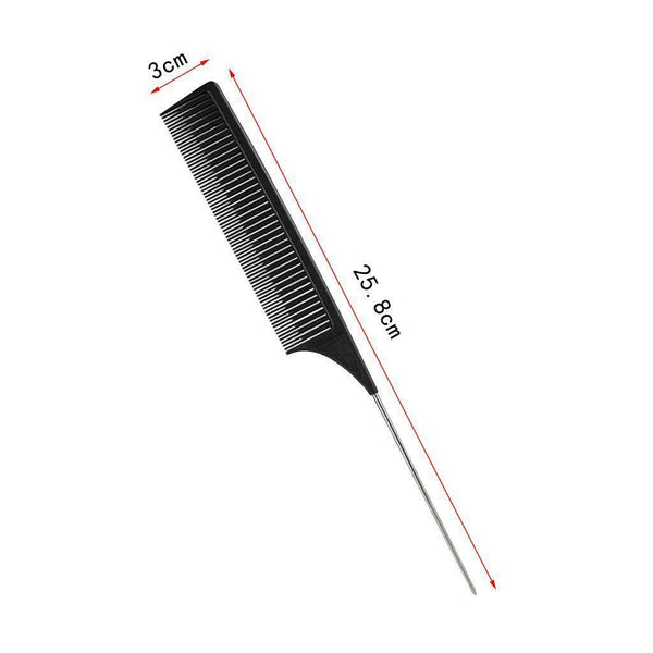 4Pcs Hairdressing Weaving Styling Foiling Hair Comb for Hair Dyeing Cutting