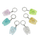2Pcs 15 Meters Dental Floss Keychain Mini Health Hygiene Key Ring Portab OZ