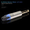 6.35mm Stereo Metal 1/4 inch Connector 6.5mm Male Audio Plug Solder Adapter A