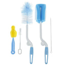 5pcs baby bottle brush sponge plastic glass cup milk clearing kids accessoriesOZ