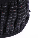 Ice Silk Universal DIY Car Steering Wheel Cover Protector Case Elastic Black New