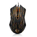 USB Optical Mouse (with Cable) | High Precision | Quick Reaction |  | 6 Buttons