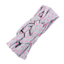 5PCS Kids Baby Girl Cotton Twisted Headband Turban Dot Knot Headwear