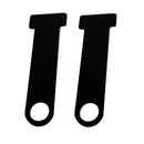 2 Pcs Motorcycles Helmet Metal T Bar Lock Extender for Quick Release Buckle