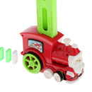 Domino Train Play Set with Sound & Light Automatic Laying Domino Brick Kids Toys