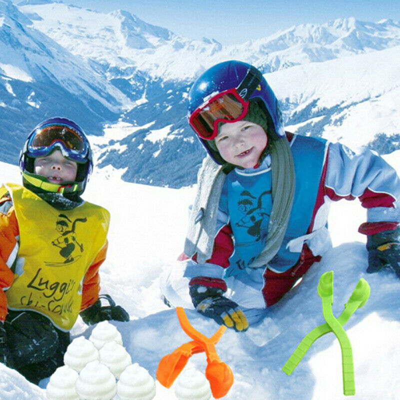 Cartoon Lovely Feces Shaped Snowball Maker Clip Children Snow Mold Tool JR