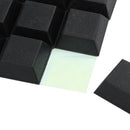 Rubber Furniture Table Leg Anti Slip Square Cushion Pad Mat 30pcs D5V5