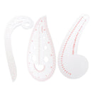 3Pcs/Set Sewing French Curve Measure Rulers For Sewing Dressmaking Tailor