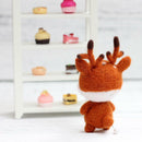 Cartoon Sika Deer Felt Wool Kit Needle Animal Felting Handicraft Needles