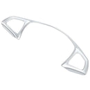 Car Abs Chrome Steering Wheel Decoration Frame Trim For Mercedes Benz C Glc T2D9