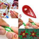 Paper Quilling Tool Handmade Tweezer Crimping Paper Craft Set DIY ScrapbookiFT