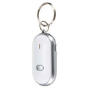 White LJd Whistle Car Key Finder Seeker Locator Find Lost Keyring Gadgets LJ