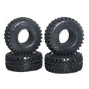 4Pcs 2.2 Inch 1/10 Rock Crawler Tires for RC Car RD90 SCX10 CC01 Axial Traxxas