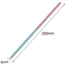 Pure Titanium Straws Kitchen Outdoor Camping Drinking Gift Straws Purple Gr