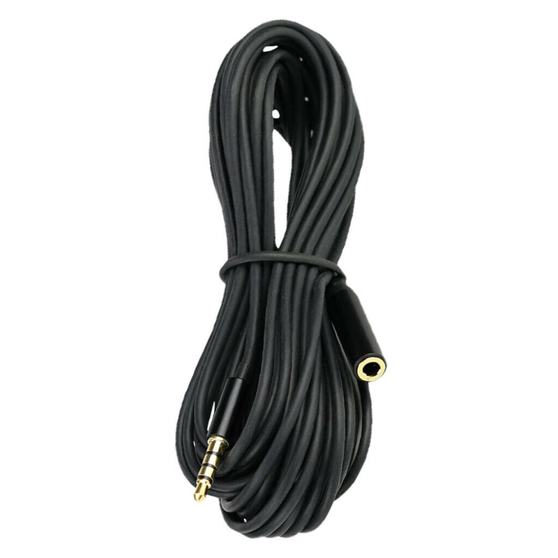 3.5mm TRRS to TRS Audio  Extension Cable Connector Wire 6 meters/19.68ft for