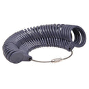 Finger Ring Sizer Gauge Plastic Jeweler Sizing Tool - Grey
