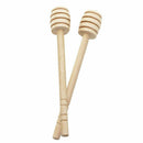 5X 6 inch Wooden Honey Dipper Wooden Stick Spoon Dip Drizzler Server 149mm ORI