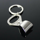 Key Chain Keychain Ring Beer Bottle Can Opener Metal Black Can Tab Ring-Pull