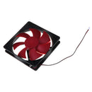 1pc Mini 120x120x25mm DC 12V 0.16A 2 Pin 7-Blade Blower Cooling Fan Cooler ES