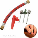 5 Pcs/Set Standard Size Needles Pump Adaptor Kit Inflatable Valve Connector I7B3