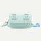 Mini Shoulder Bags Candy Color Purse Women PU Crossbody Handbag (Green)