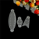 6Pcs Bow Tie Design Metal Cutting Die For DIY Scrapbooking Album Paper CardsLJ