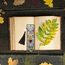 DIY Special Shaped Diamond Painting Leather Tassel Bookmark Creative Crafts