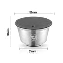 Reusable Coffee Capsule for EDG LUMIO DG325 Coffee Maker Single Cup 51-100ML
