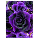 Flower 5D DIY Full Drill Round Diamond Painting Embroidery Kit Cross Stitch