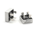 5PCS 25A 1000V Metal Case Bridge Rectifier KBPC2510 FT